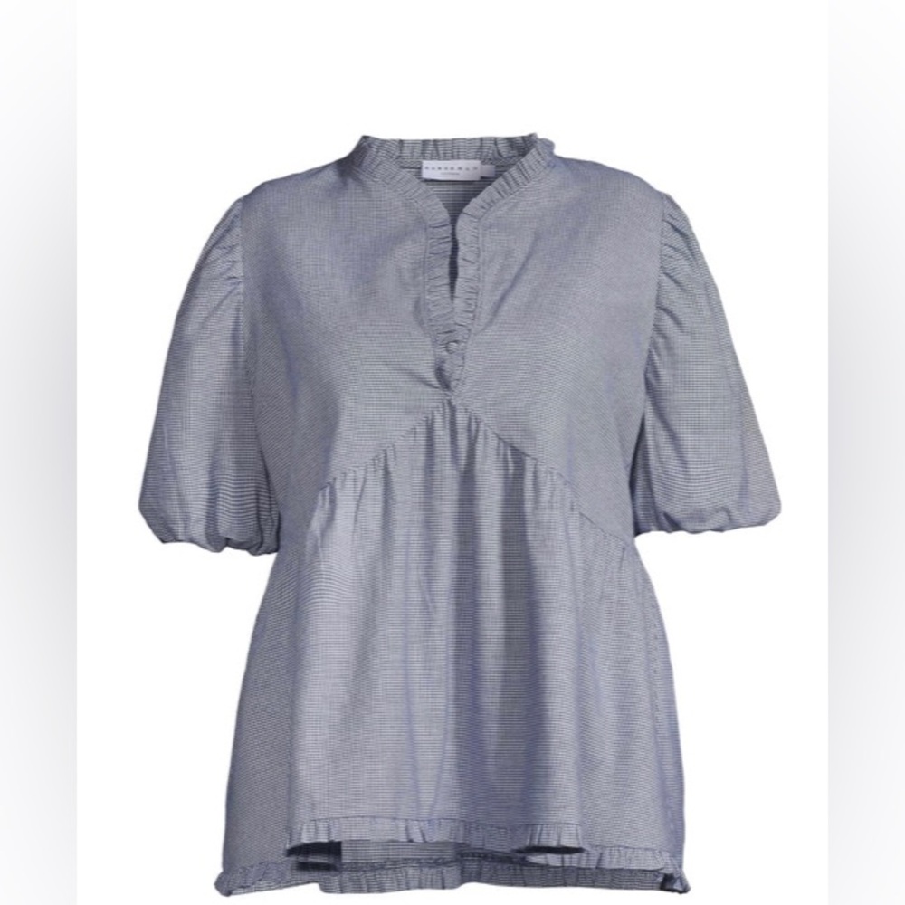 Harshman Babydoll Cotton and Wool Aiya Blouse